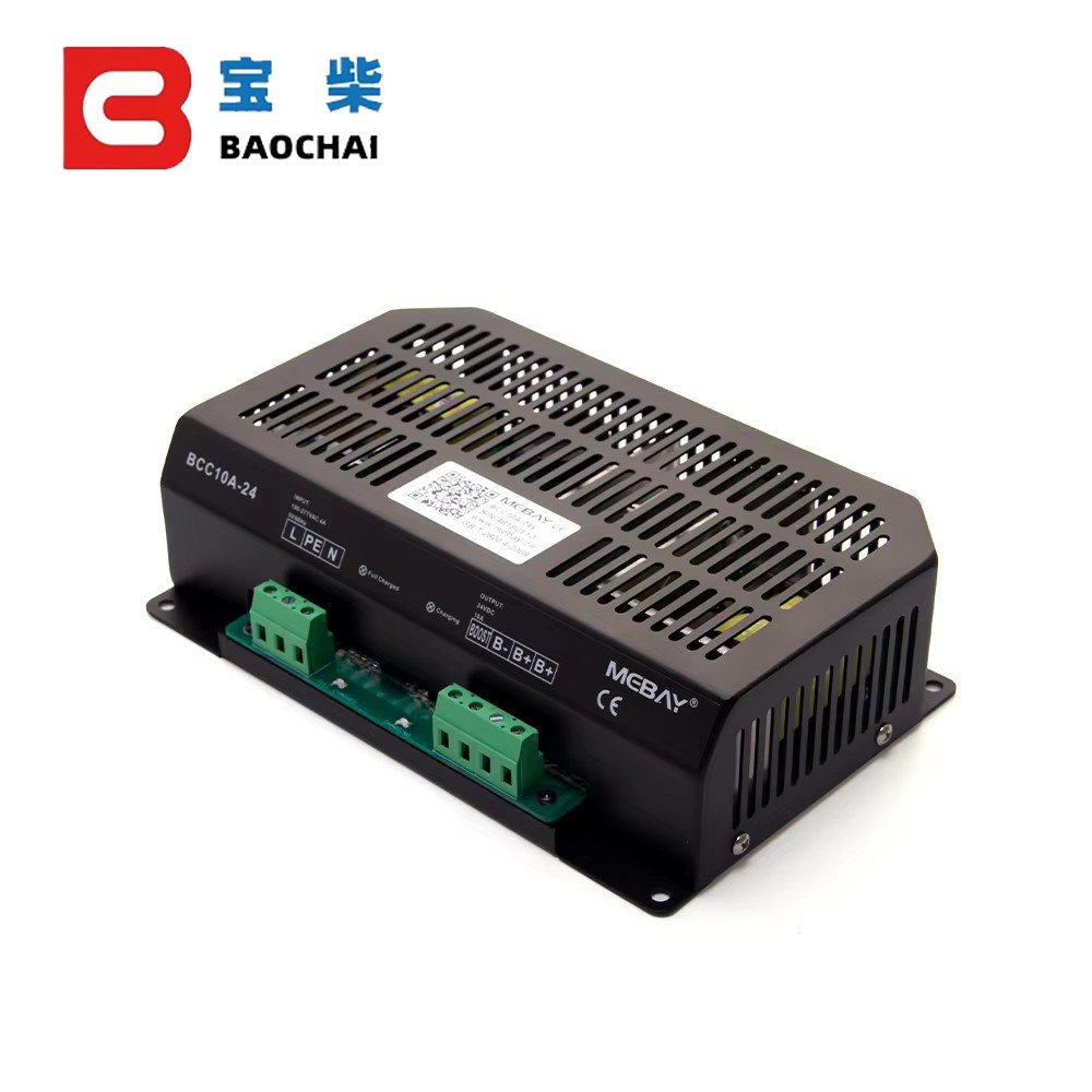 Hot Sale Genset Auto Float Battery Charger BCC10A 24V Portable Generator Spare Parts