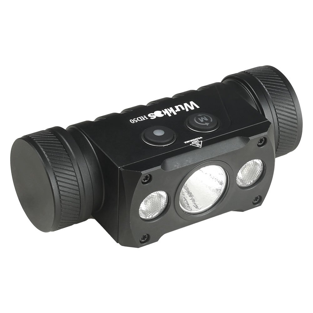 Wurkkos HD50 Headlamp 2A Rechargeable 21700 Headlight 4000lm XHP50.3 HI+LH351D+660nm Red Light Toollamp Magnetic Tail Camp Light
