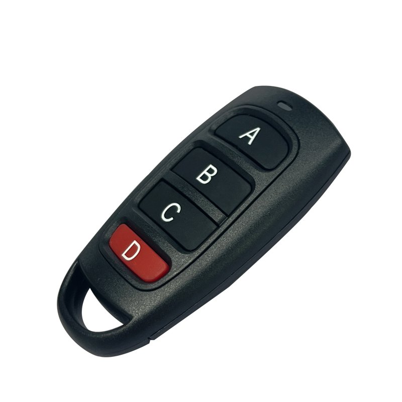 Manufacturer New Plastic Remote Control for Sliding Gate Opener 4 Buttons 433.92MHz Black Remote Control Transmitter AG039B