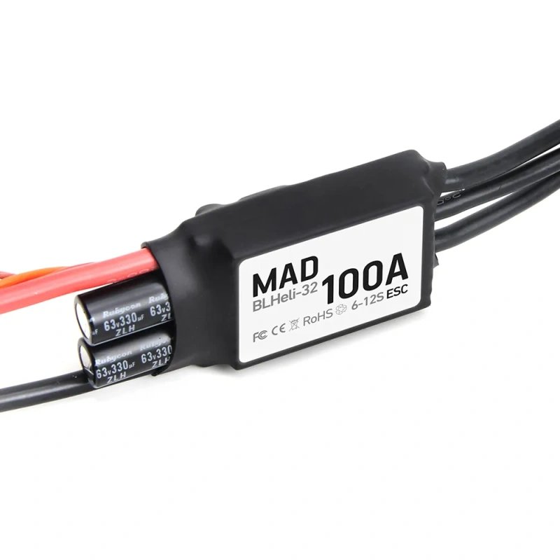 MAD AMPX ESC BLHELI 32 100A 6-12S Electronic Speed Controller for FPV Frame