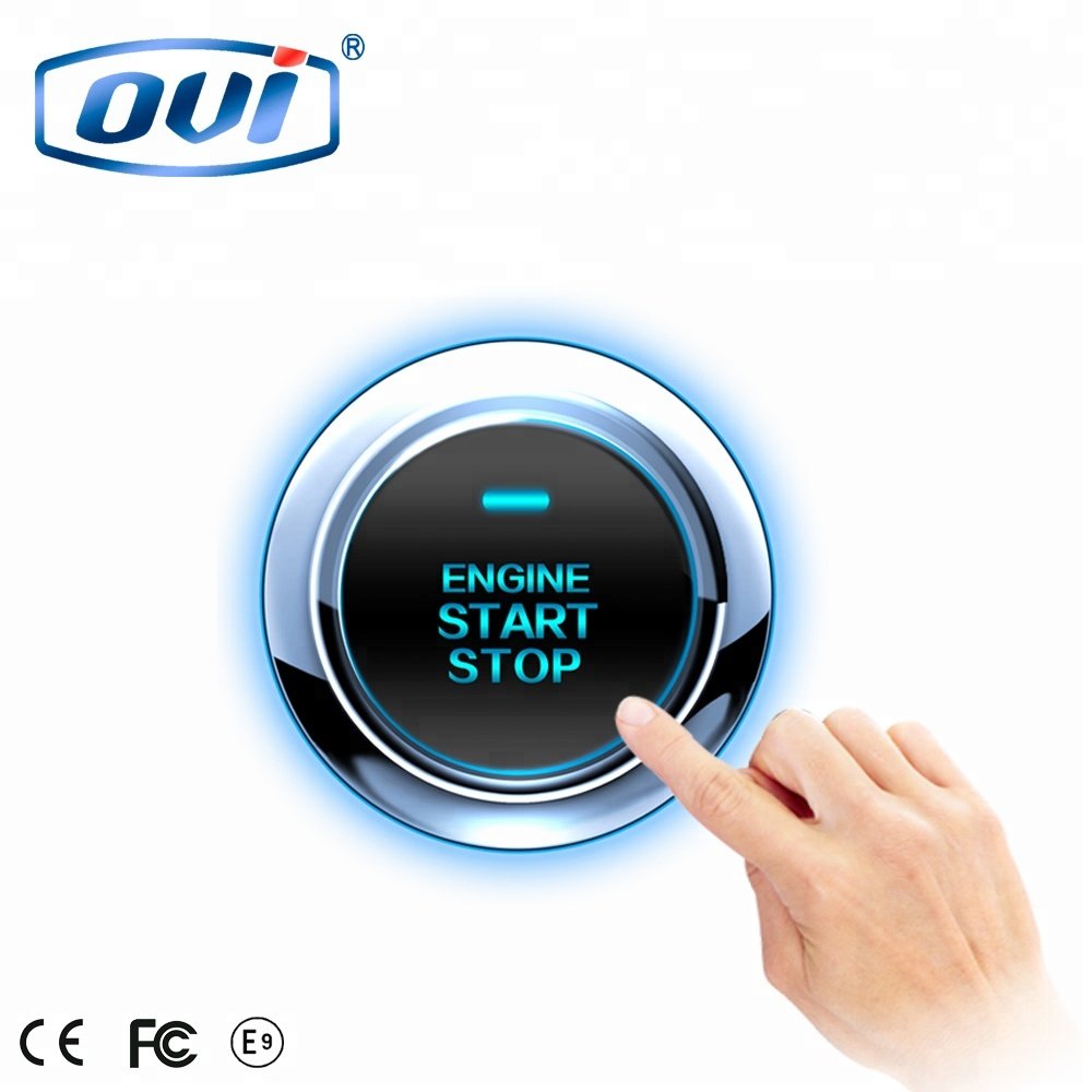 Smartphone App GPS/GSM Tracking Car Position PKE Keyless Entry Remote Start Engine with Bluetooth