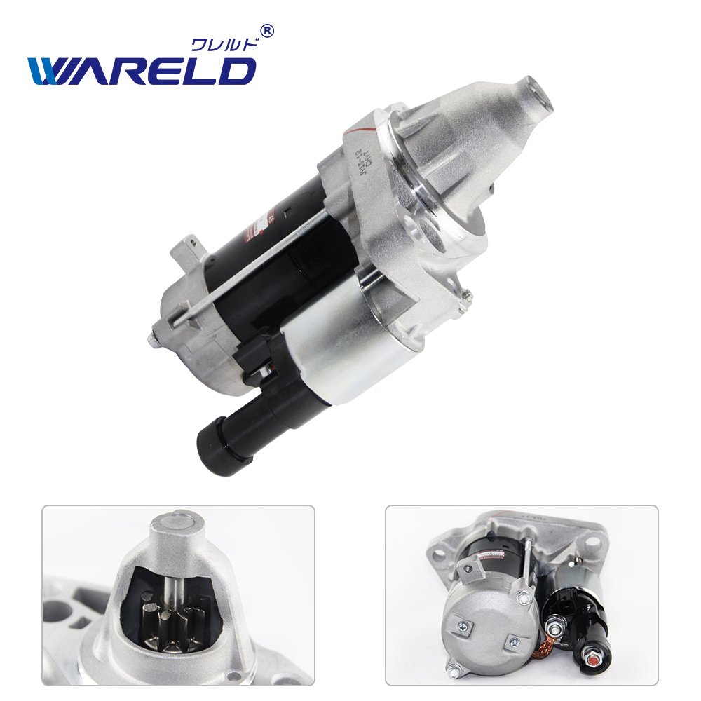 WARELD 31200-RNA-A01 Car Engine Starter Motor for Honda ACCORD CIVIC HATCHBACK HRV CRV CITY CROSSTOUR FIT ODYSSEY PILOT