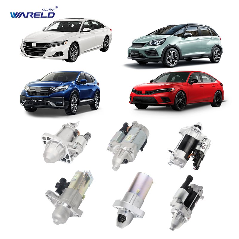 WARELD 31200-RNA-A01 Car Engine Starter Motor for Honda ACCORD CIVIC HATCHBACK HRV CRV CITY CROSSTOUR FIT ODYSSEY PILOT
