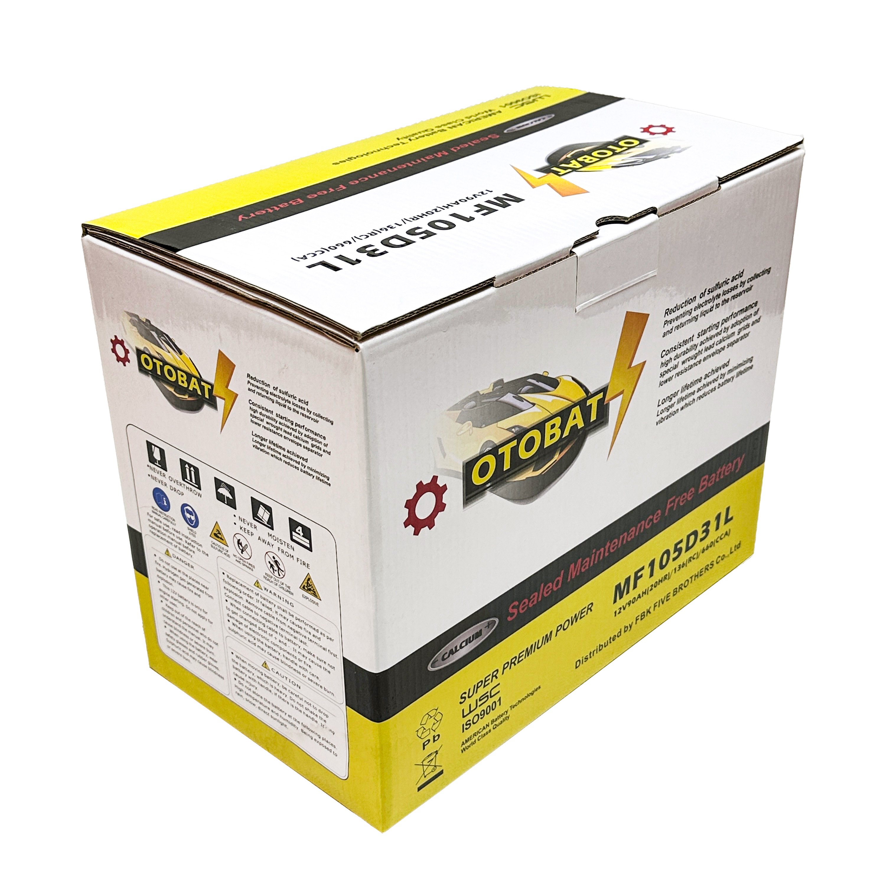 Wholesale Korean 12V 90AH MF105D31 Battery New Quick Start Maintenance Free Auto Lead Acid Sealed Automotive Battery