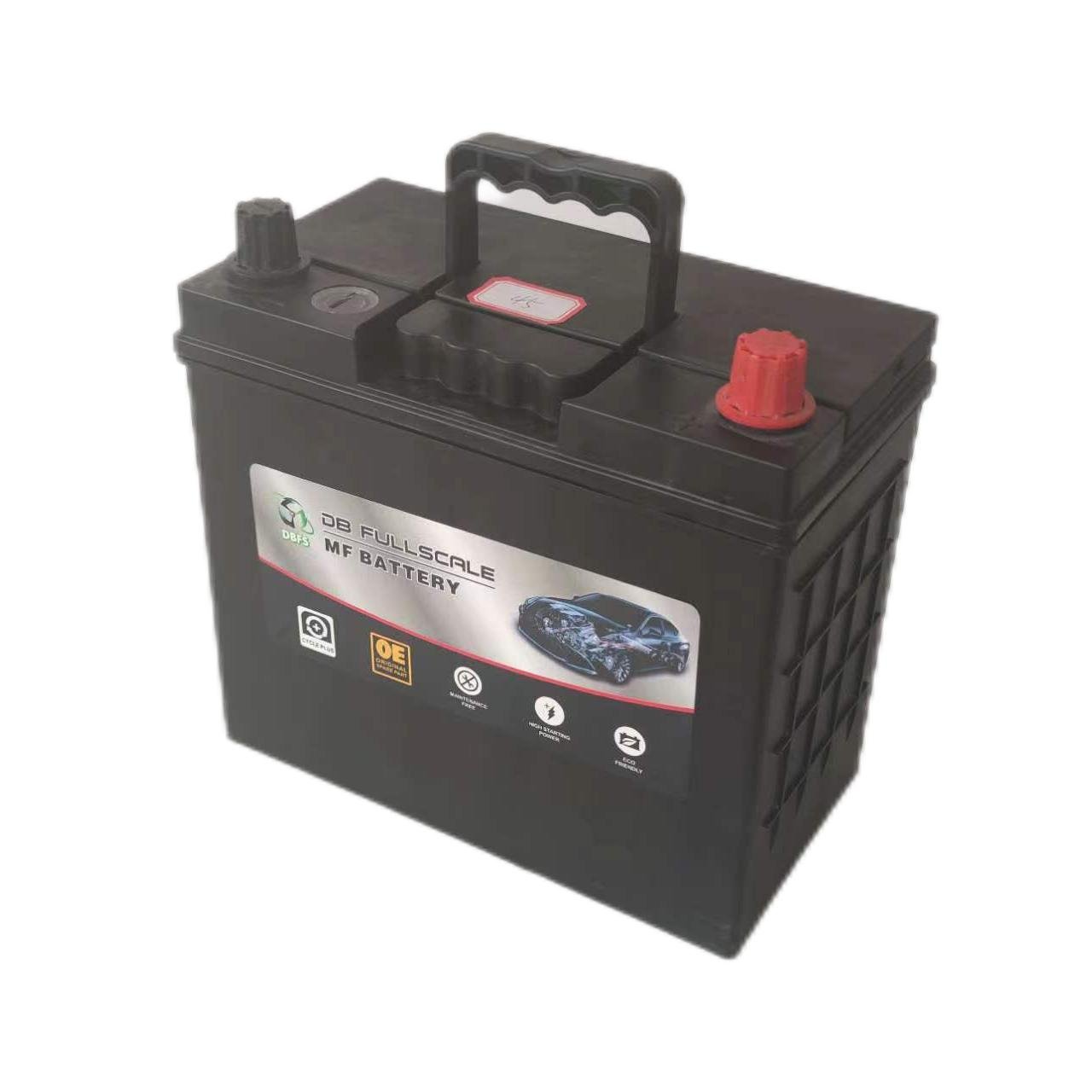 Auto Battery Wholesaler 12v Din66 Car Battery Smf Lead-acid Battery