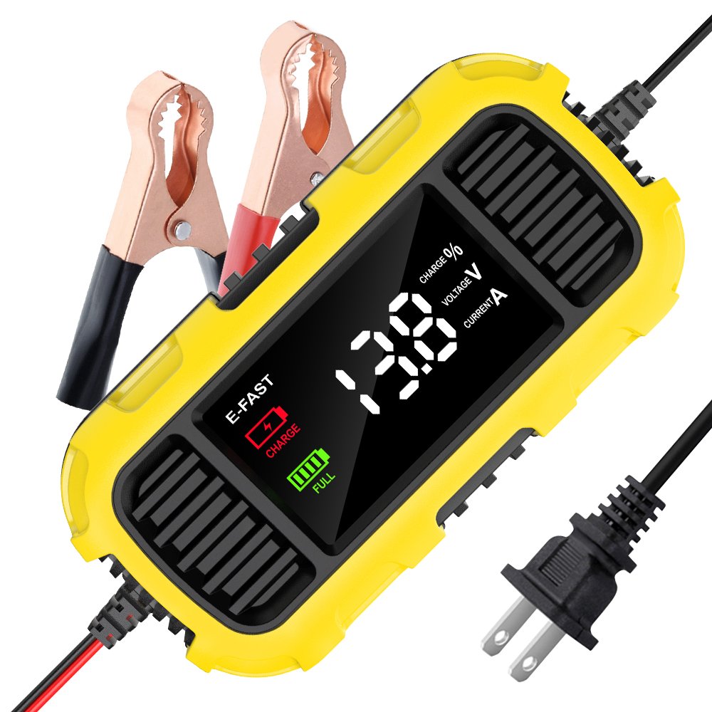Cheaper Price Automatic 12v 2a 2ah -20ah Lead Acid Battery Charger Motorcycle Scooter Tricycle Battery Charger with LCD Display