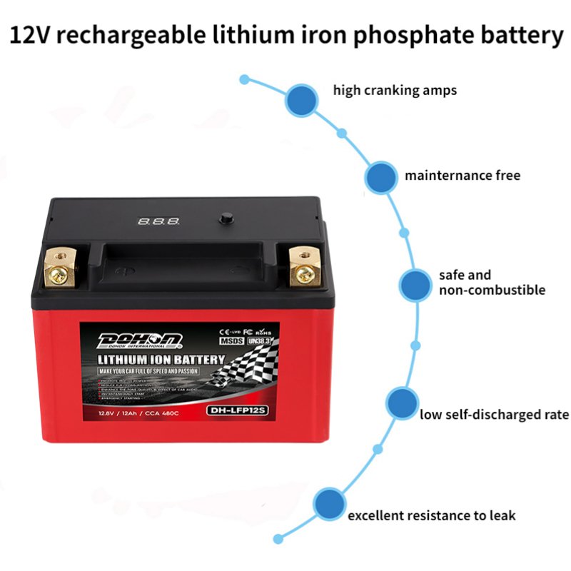 Manufacture Direct Supply Starter Auto Batteries for Car Lithium Ion 12v 20ah 12 Volt Lithium Automotive Battery