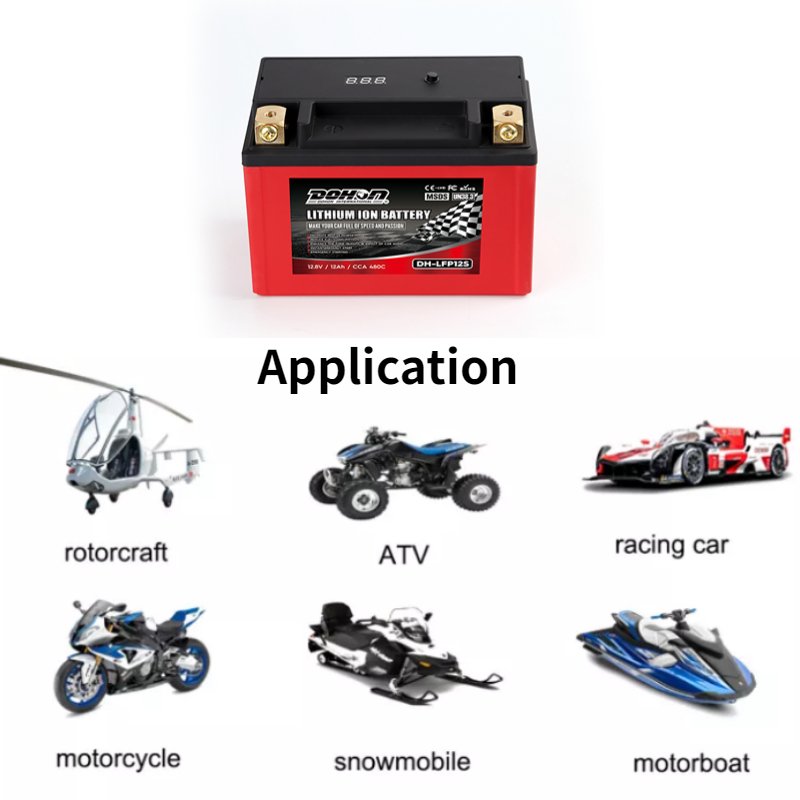 Manufacture Direct Supply Starter Auto Batteries for Car Lithium Ion 12v 20ah 12 Volt Lithium Automotive Battery