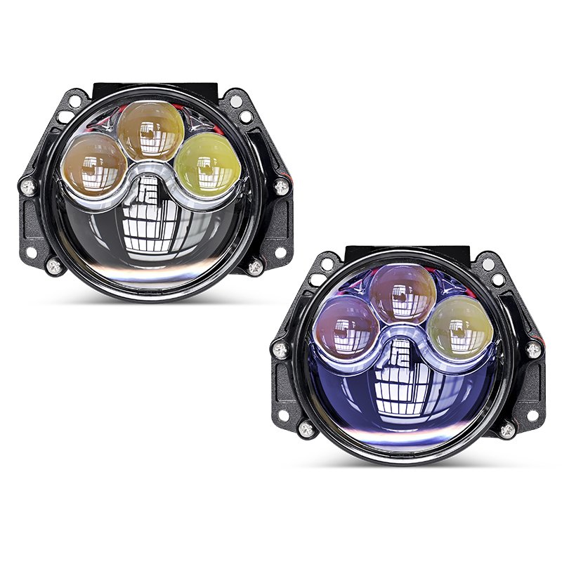 High Quality Car Retrofit Headlights 65W Bi Led Projector Lens 3.0 Laser Led Light for Car 12V 6500K H4 Auto Lighting Systems V9