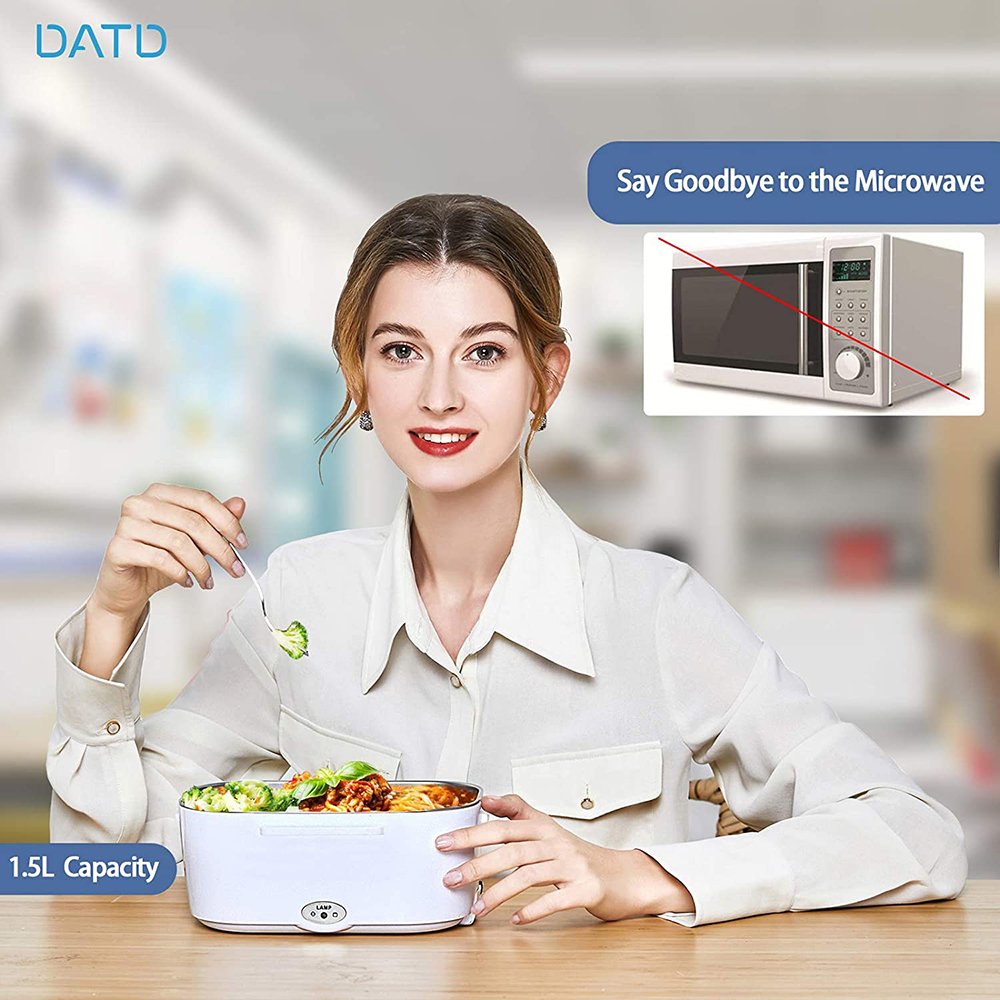 Wholesale Household 2-In-1 Leakproof Food-grade Electric Lunch Box Food Warmer Portable