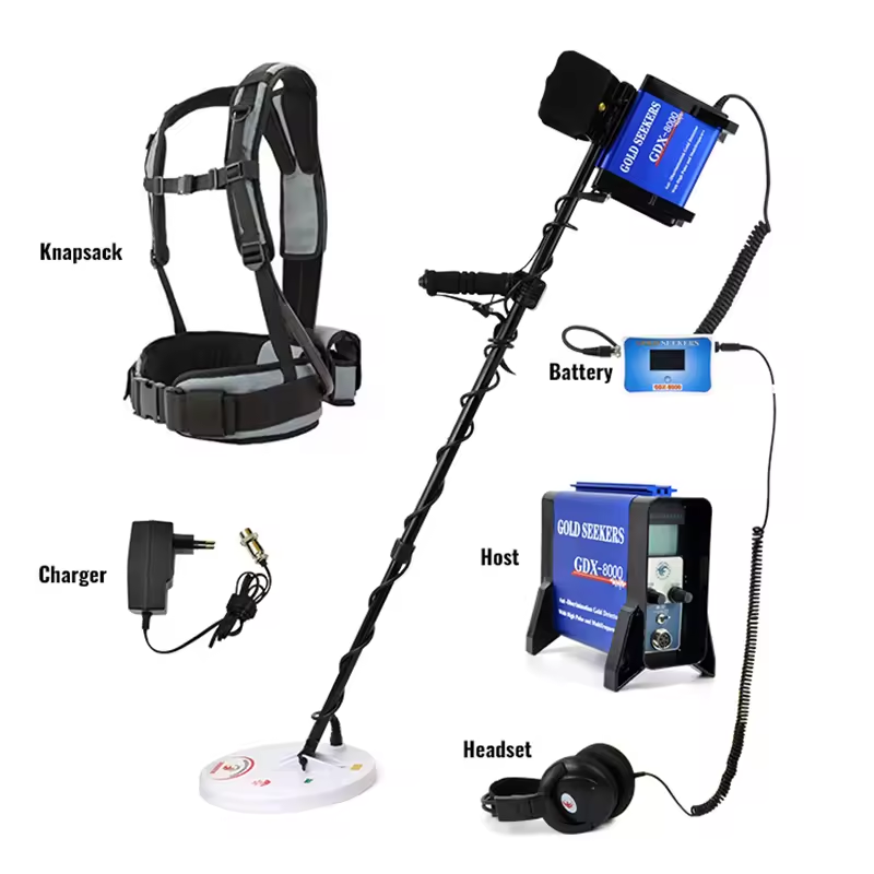 GDX8000 Original Coil Detector Metal Newest Update Gold Diggers Search for Gold Special Underground Gold Metal Detector