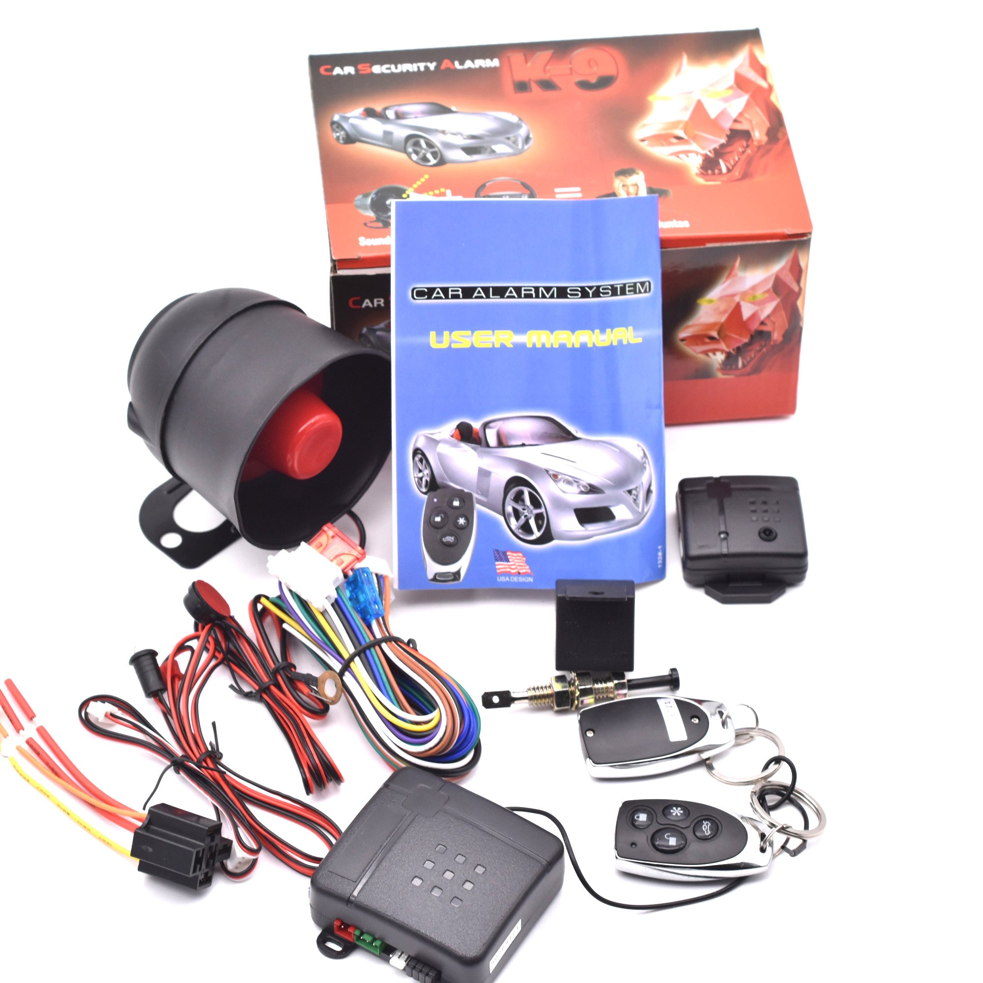 SZDALOS G01 One Way Car Alarm System Anti-theft Auto Security System