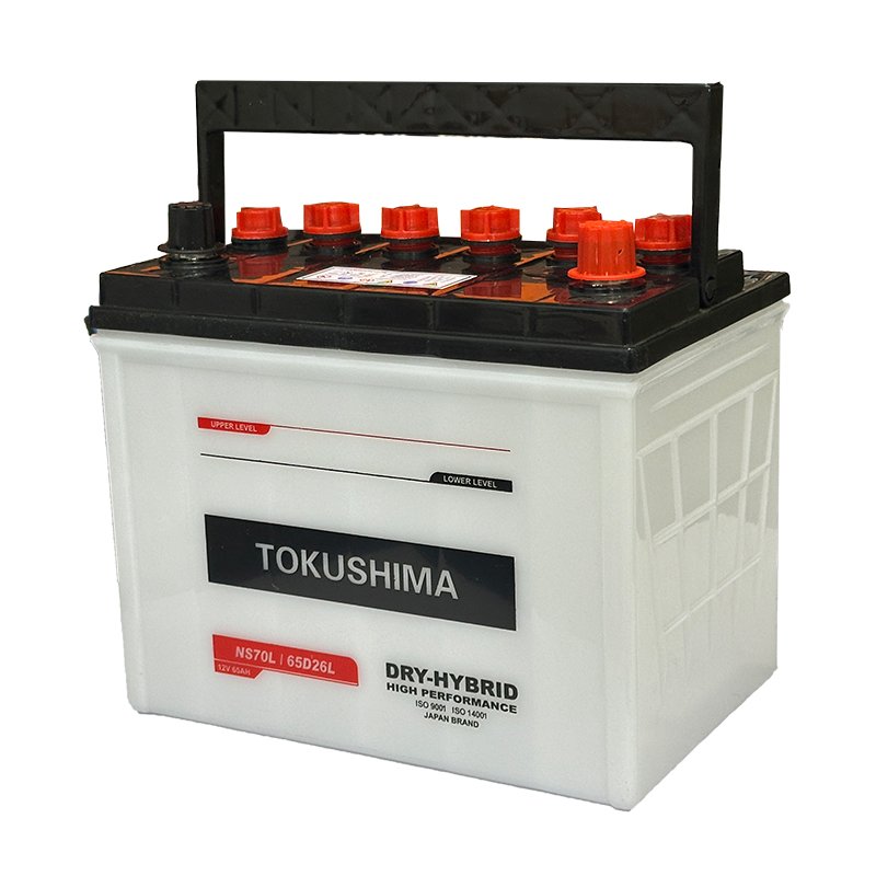 12V60AH Dry Charge Auto Battery Starting Car Battery Providing Power