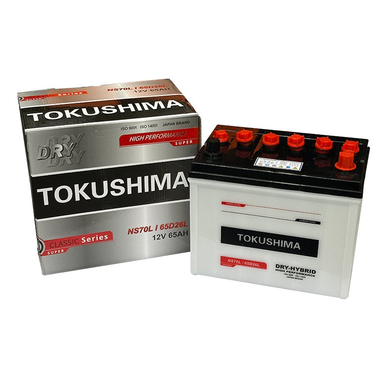 12V60AH Dry Charge Auto Battery Starting Car Battery Providing Power