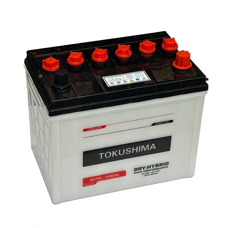 12V60AH Dry Charge Auto Battery Starting Car Battery Providing Power