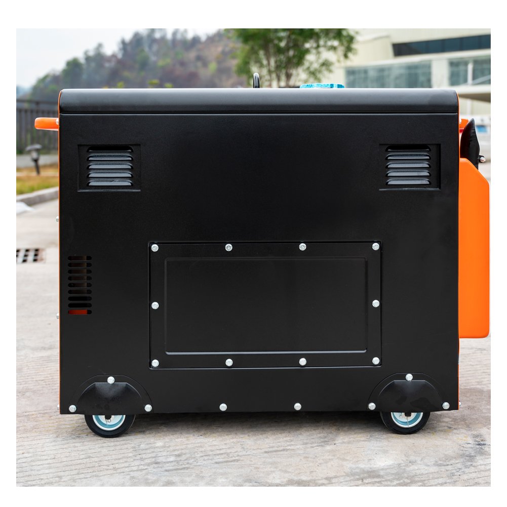 Silent Generator Portable 5 kw 5kwh dynamo Generator with Crank 220v 5000 Watts dynamo Starter Motor diesel Generator 5kw