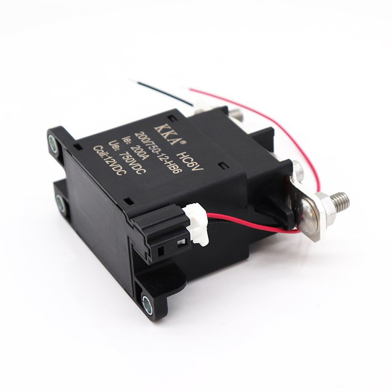 12V/24V 200A High Voltage DC Automotive Relay, Magnet Arc Blowout Relay for EV Electric System, DC Devices