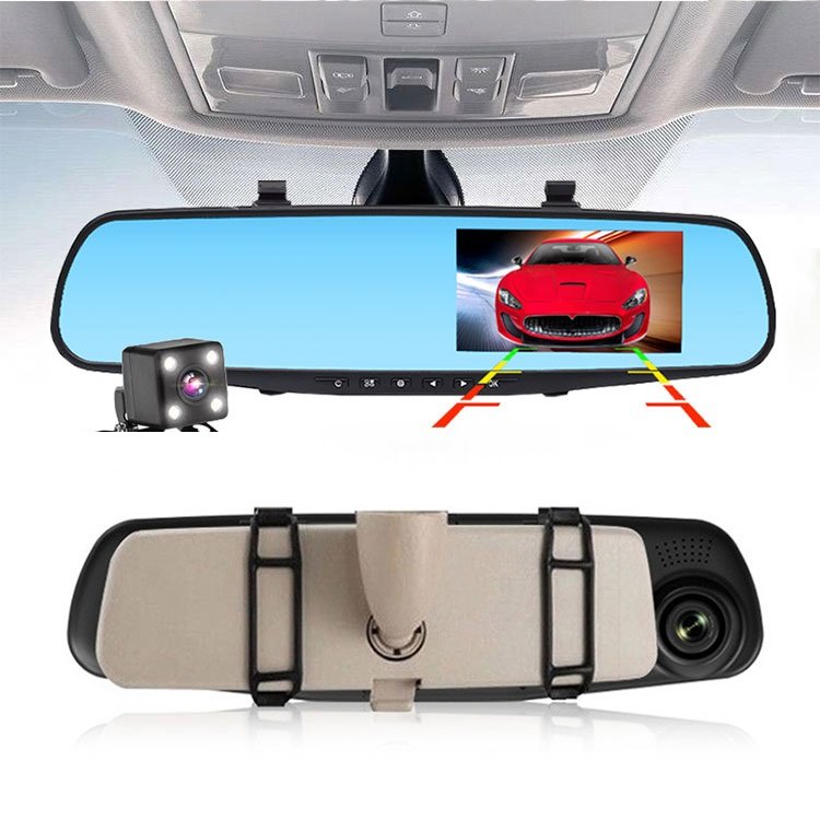 Best Selling Relee Dual Lens Dash Cam DVR Recorder 1080P Reverse Automobile Side Rearview Mirror Camera for Cars