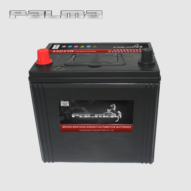 55D23 12V60AH 55AH Plama MF Auto Hybrid Battery in Korea Car Truck Batteries Wholesale
