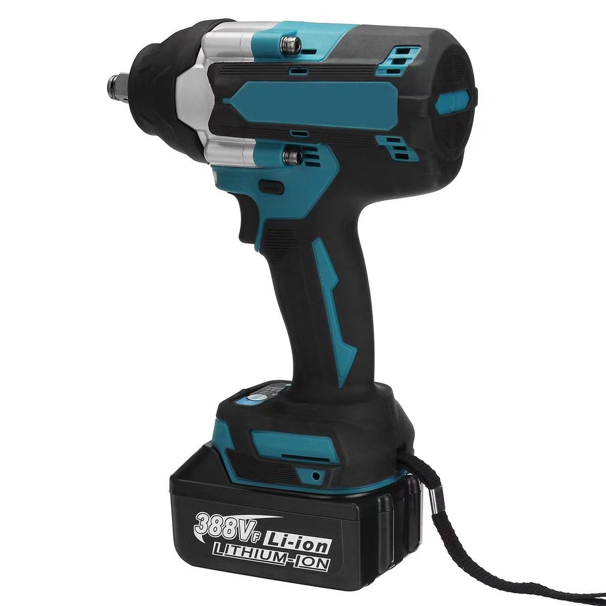 700N Industrial Impact Wrench 20v Brushless Torque Wind Gun Electric Rechargeable Makital Battery Wind Gun Auto Repair