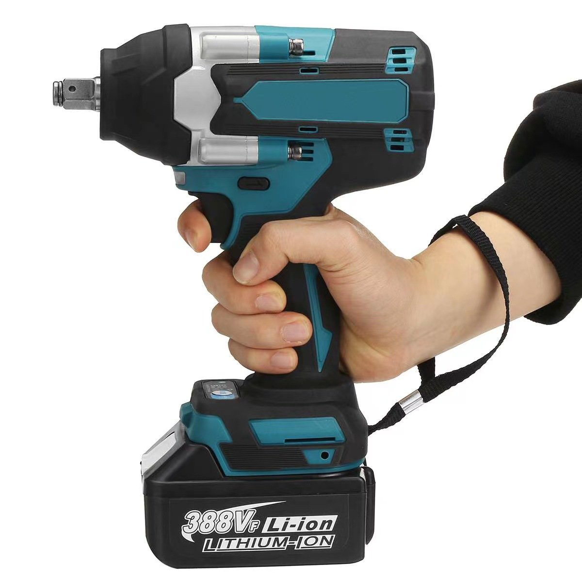 700N Industrial Impact Wrench 20v Brushless Torque Wind Gun Electric Rechargeable Makital Battery Wind Gun Auto Repair
