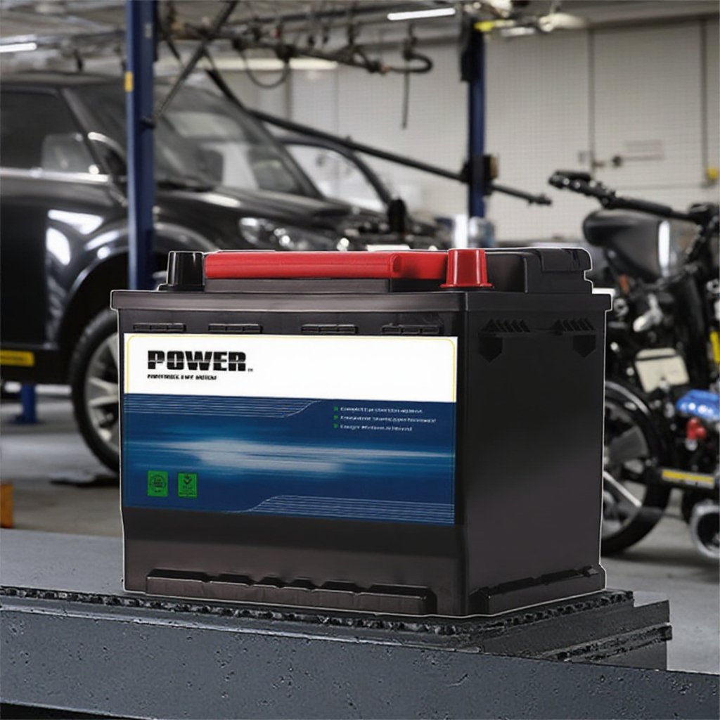 Hybrid Car Battery 12V 75AH AGM Lead Acid Auto Maintenance Free Deep Cycle Solar Energy Storage Battery GW Brand Korean Design