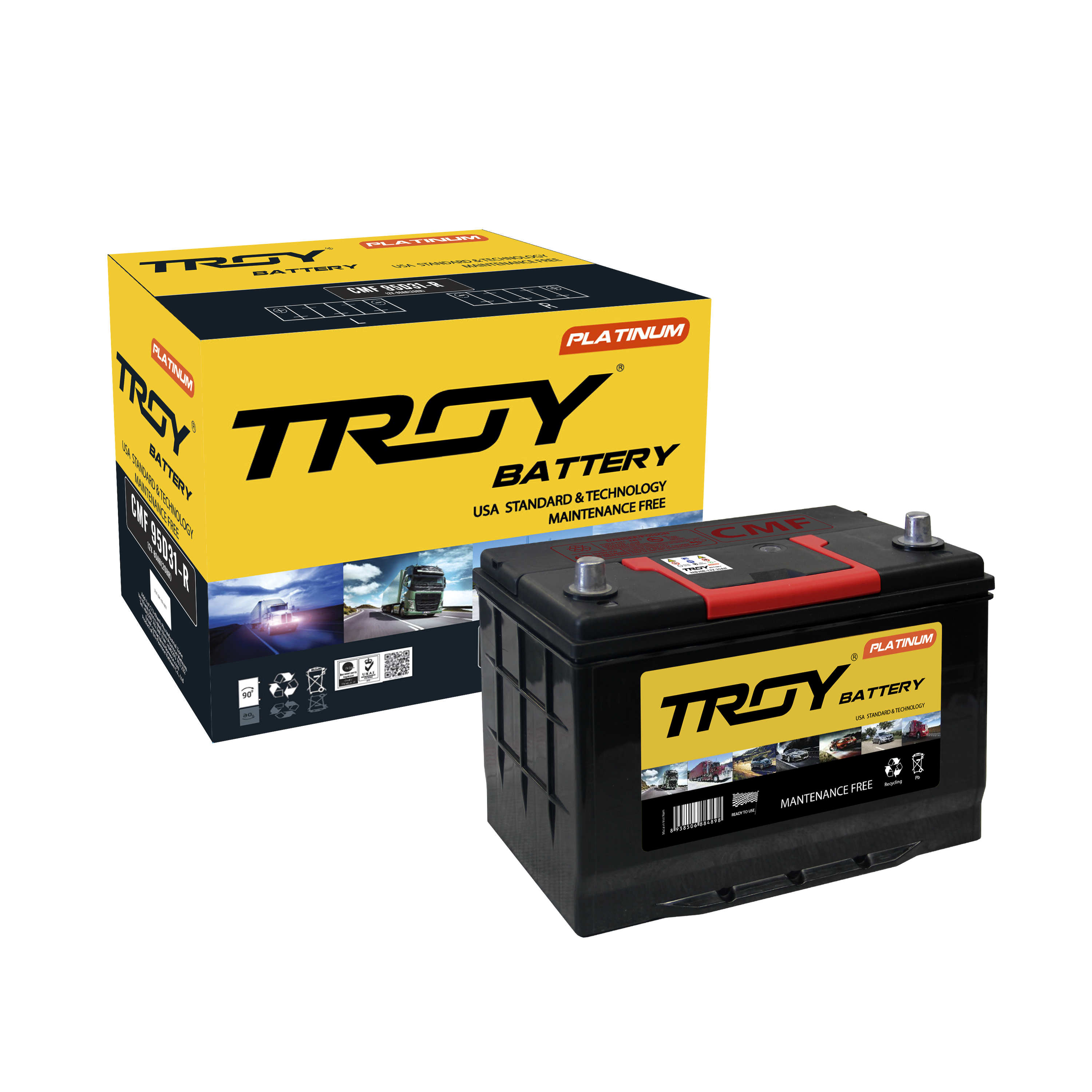 Vietnam Wholesale MF 95D31L Battery for CAR Acid Lead Battery 12V 80AH Deep Cycle JIS STANDARD