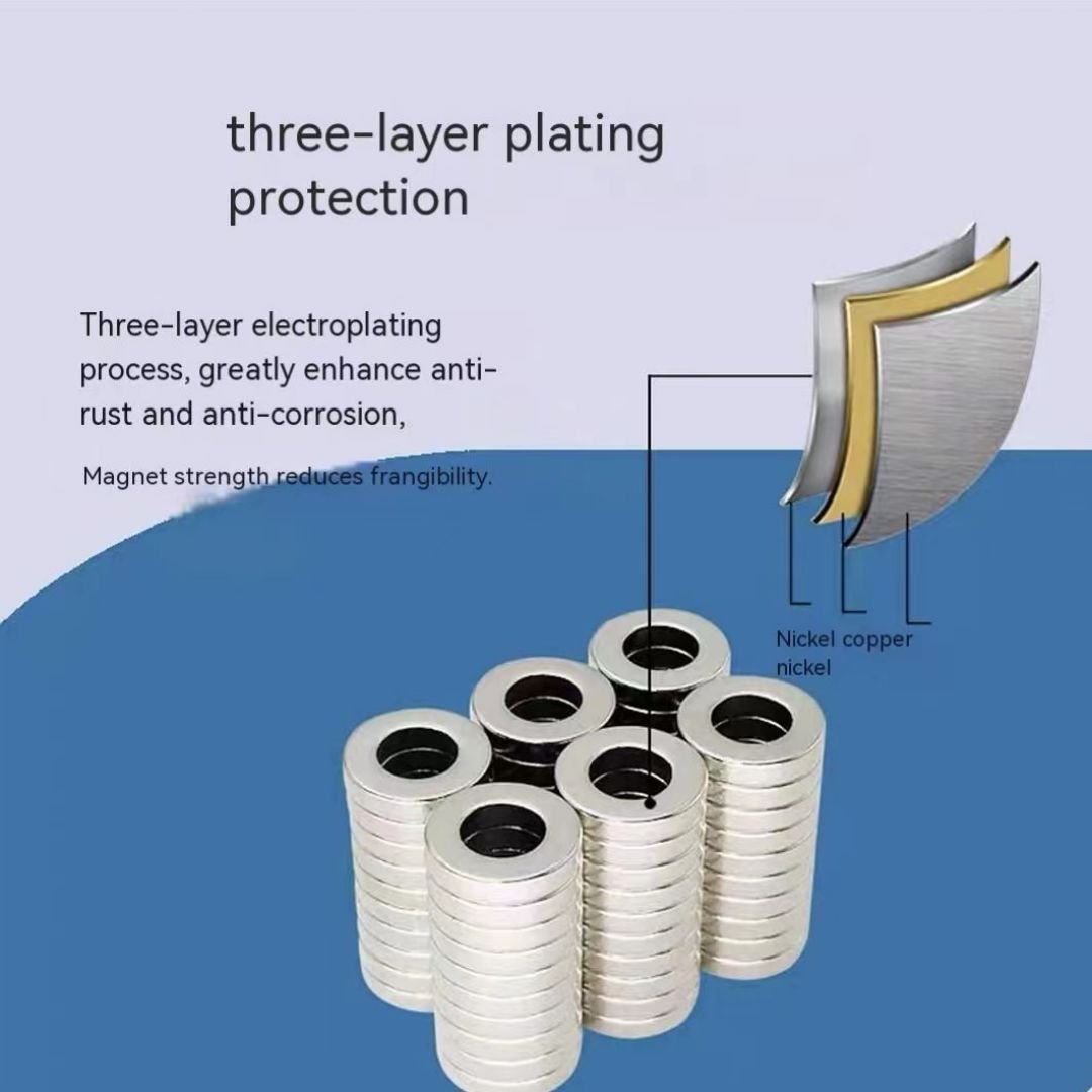Ndfeb Speaker Magnetic Materials With Cheap Price High Quality Superstrong Rare Earth Multipole Generator Neodymium Magnet Ring
