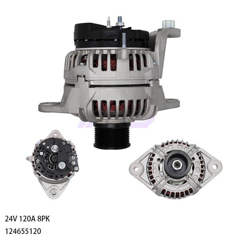 New 120A Alternator for Caterpillar Wheel Loader 986H 980H 0124655120 4214022 124655120 421-4022 3436118 343-6118 366275602