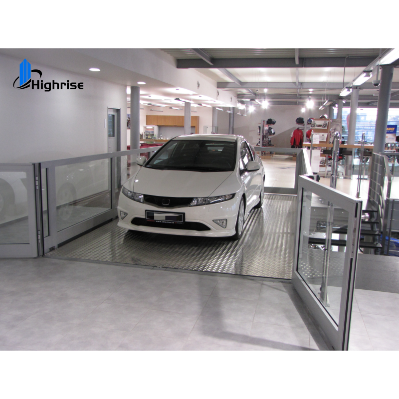 3500kg Double Deck Car Lift Platform Underground Garage Scissor Car Parking Lift Auto Lifting
