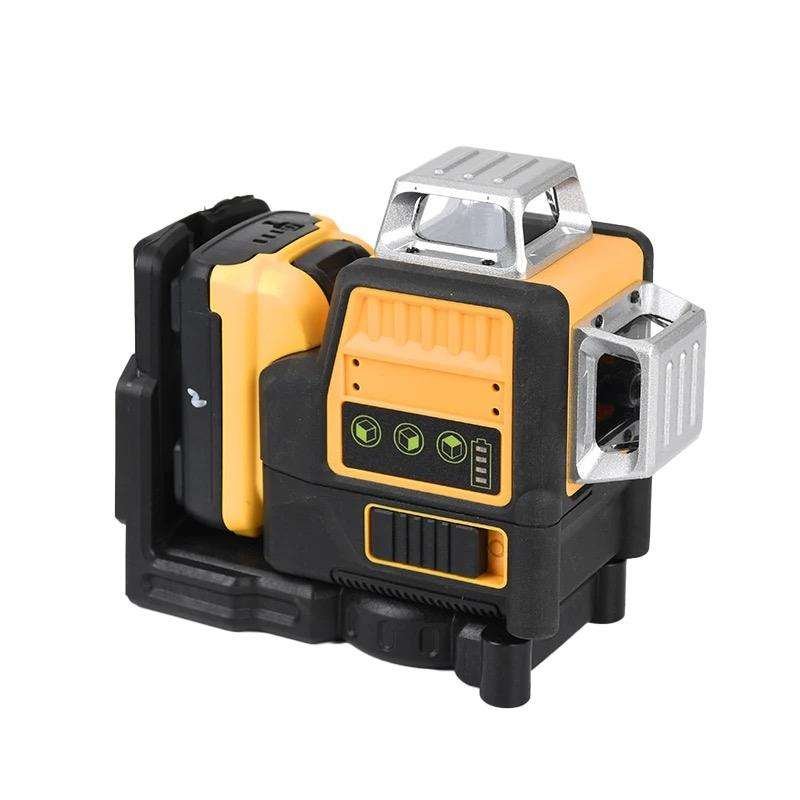 Lazer Level Tool Sets Green Beam Laser Cross 16 Line Self Leveling 3d Auto Rotary Construction Lazer Level