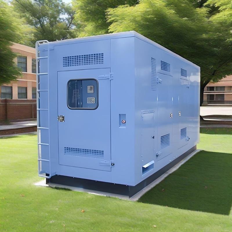 High Performance 100kVA Silent Diesel Generator 40kw Rated Power Low Noise & Brushless Excitation Backup for Schools