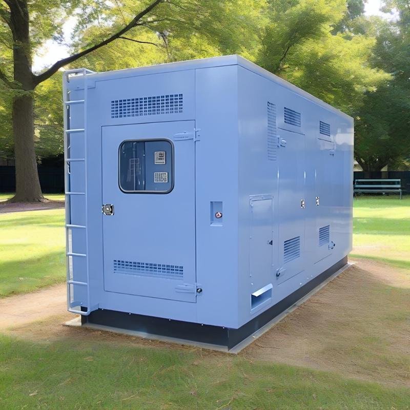 High Performance 100kVA Silent Diesel Generator 40kw Rated Power Low Noise & Brushless Excitation Backup for Schools