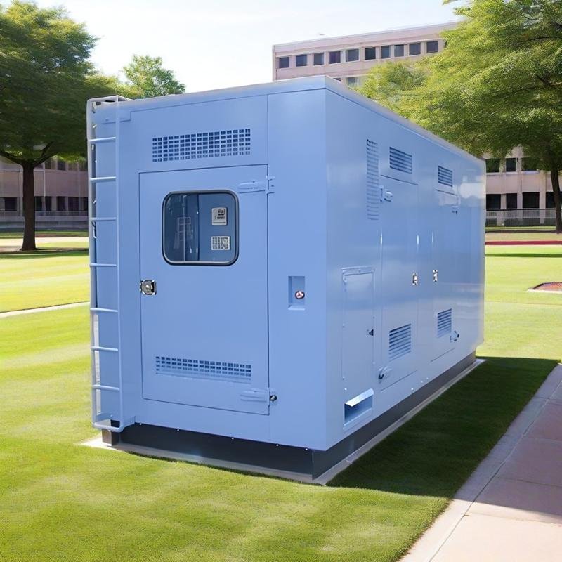 High Performance 100kVA Silent Diesel Generator 40kw Rated Power Low Noise & Brushless Excitation Backup for Schools