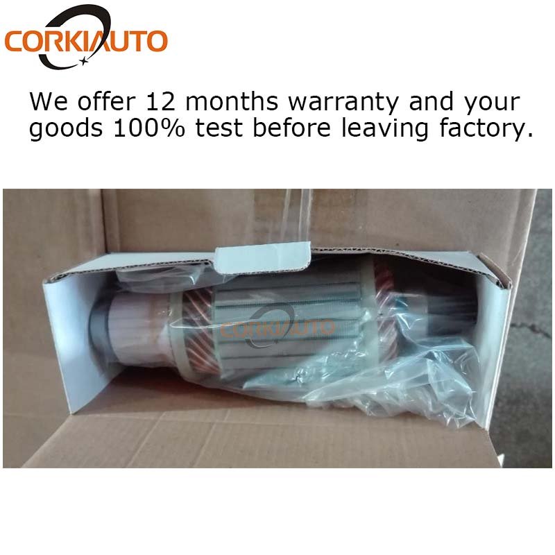 Starter Parts Car Auto Armature for 2KD-FTV 4BD1 Engine IM3023 28160-47040 28160-15090 for TOYOTA for NIPPONDENSO