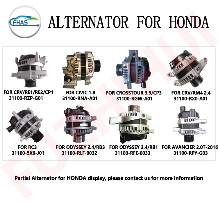 12V Car Alternator for Toyota Nissan Suzuki Mitsubishi Honda Hyundai Mazda Ford Isuzu Denso Bosch
