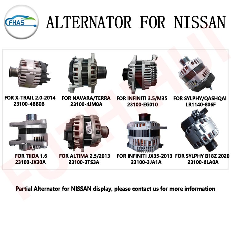 12V Car Alternator for Toyota Nissan Suzuki Mitsubishi Honda Hyundai Mazda Ford Isuzu Denso Bosch