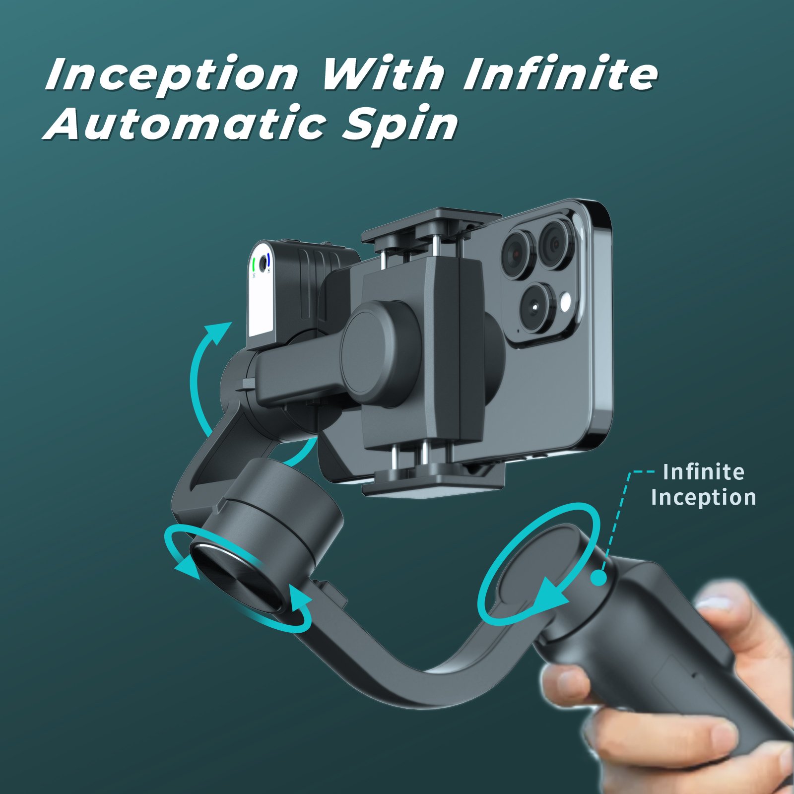 Factory Price S5pro 3 Axis Phone Handheld Gimbal Stabilizer 360 Ai Auto Face Tracking for Video Vlog Shooting With Tripod