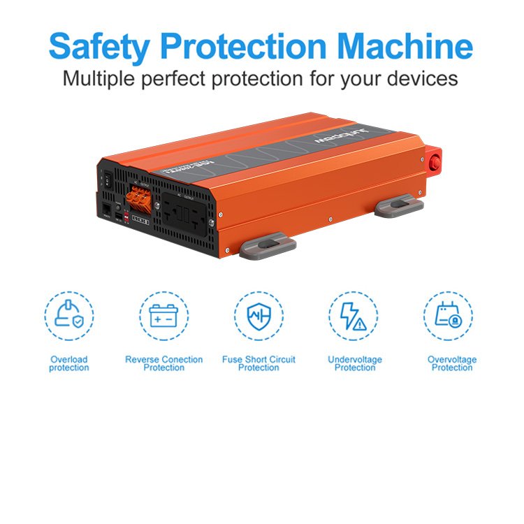 Hot Sales 3000W Dc/ac 12V/24V/48V To 100V/110V120 Pure Sine Wave Inverter Car Battery OEM ODM Acceptable