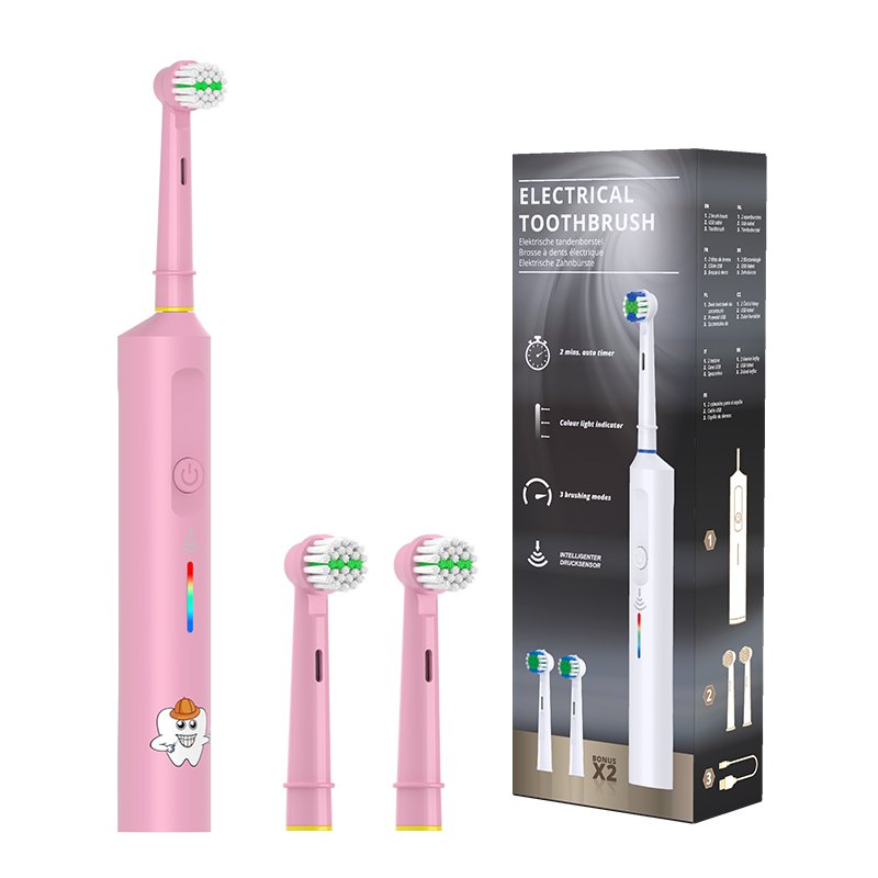 Custom Logo Gift Kids Travel Popular Children'S Smart Sonic Auto Automatic Electric Toothbrush Set for Kids