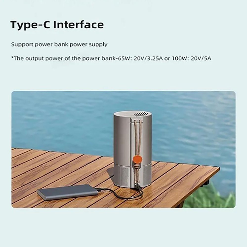 XGIMI Play 5 Projector, Portable Battery 3D Gimbal BT5 WiFi 6 Projector with 130 Degree Rotating for Outdoor Traveling Beamer