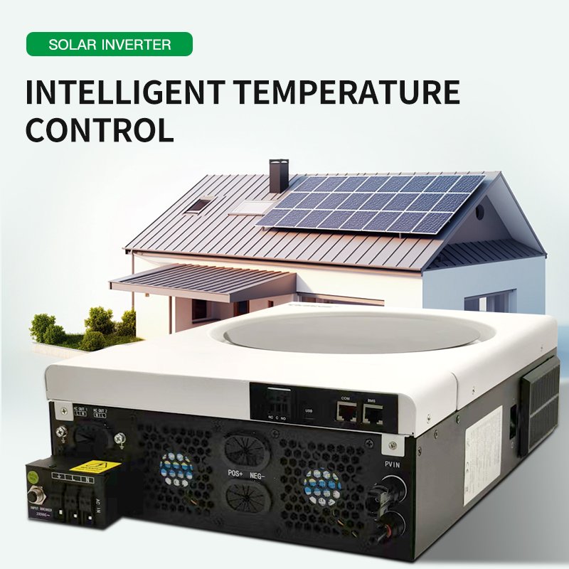 CKMINE 4Kw 6KW Single Output Solar Inverter 4kw 6kw on Off Grid Solar System Energy Home System