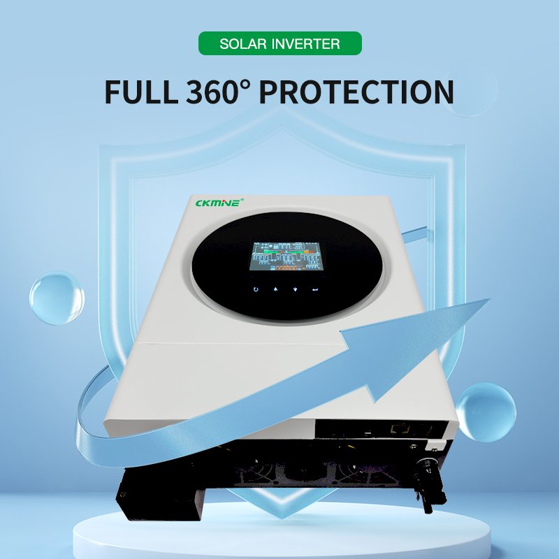 CKMINE 4Kw 6KW Single Output Solar Inverter 4kw 6kw on Off Grid Solar System Energy Home System