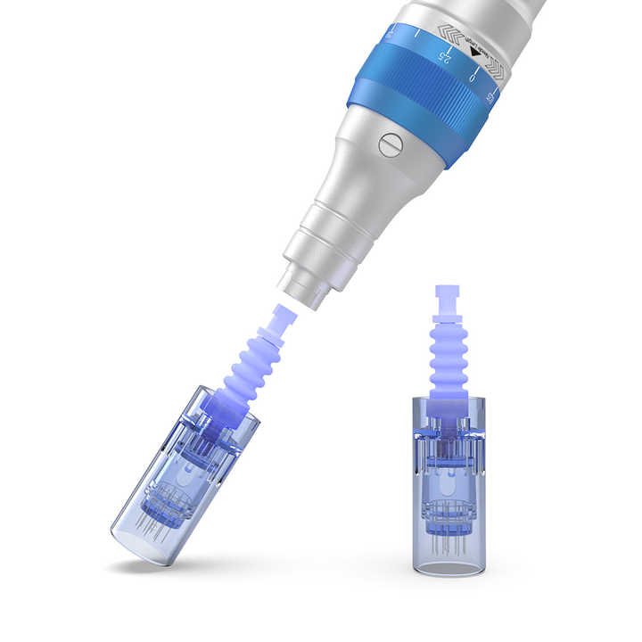 Professional Dr Pen A6 Auto Microneedling Derma Pen Adjustable Needle Length Digital Permanent Make up Machine