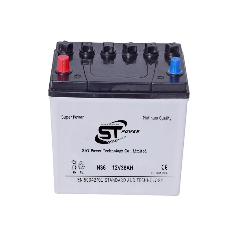 Wholesale Dry Charged Battery 12V36AH High Quality in Affordable Price N36 N55 N60 N100 N200 ALL Capacity Car Battery