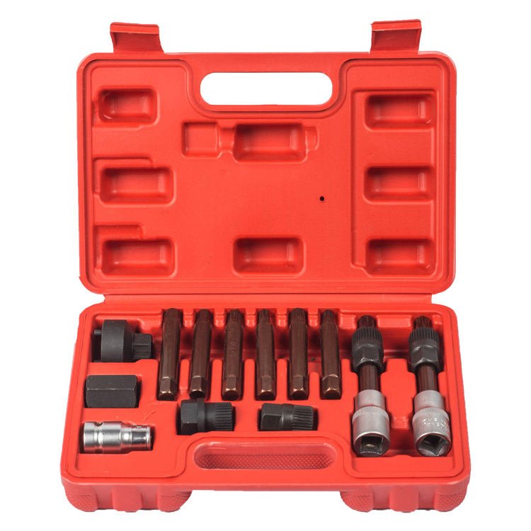 18 Pcs Alternator Flywheel Pulley Decoupler Removal Tool Kit