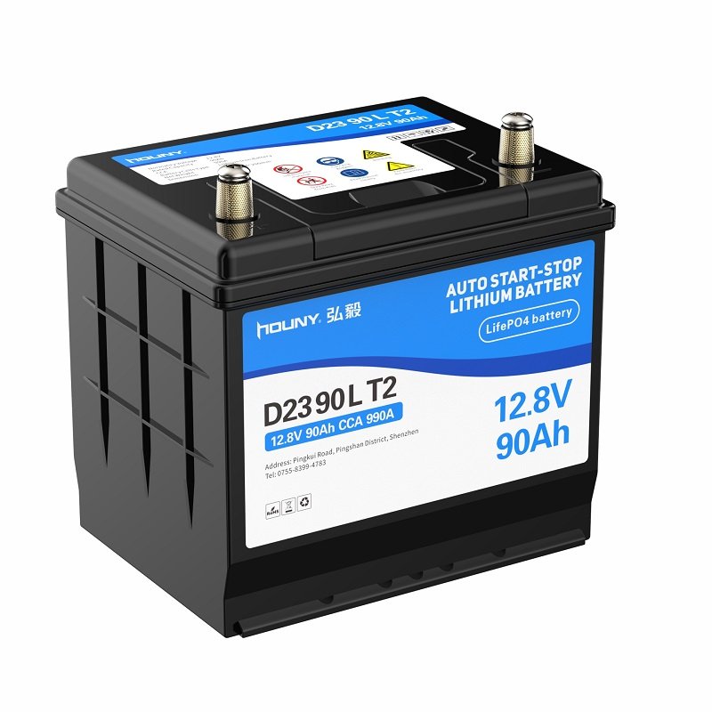In Stock Reliable Manufacturer and Stable Performance 12.8V 90 Ah Auto Battery Car Battery for Battery Replacement