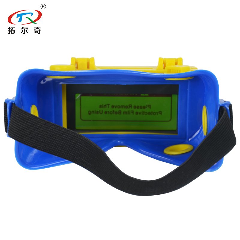 TRQ Welding Glasses Pro Manufacture Light Helmet Arc Sensor Auto Darkening Welding Goggles