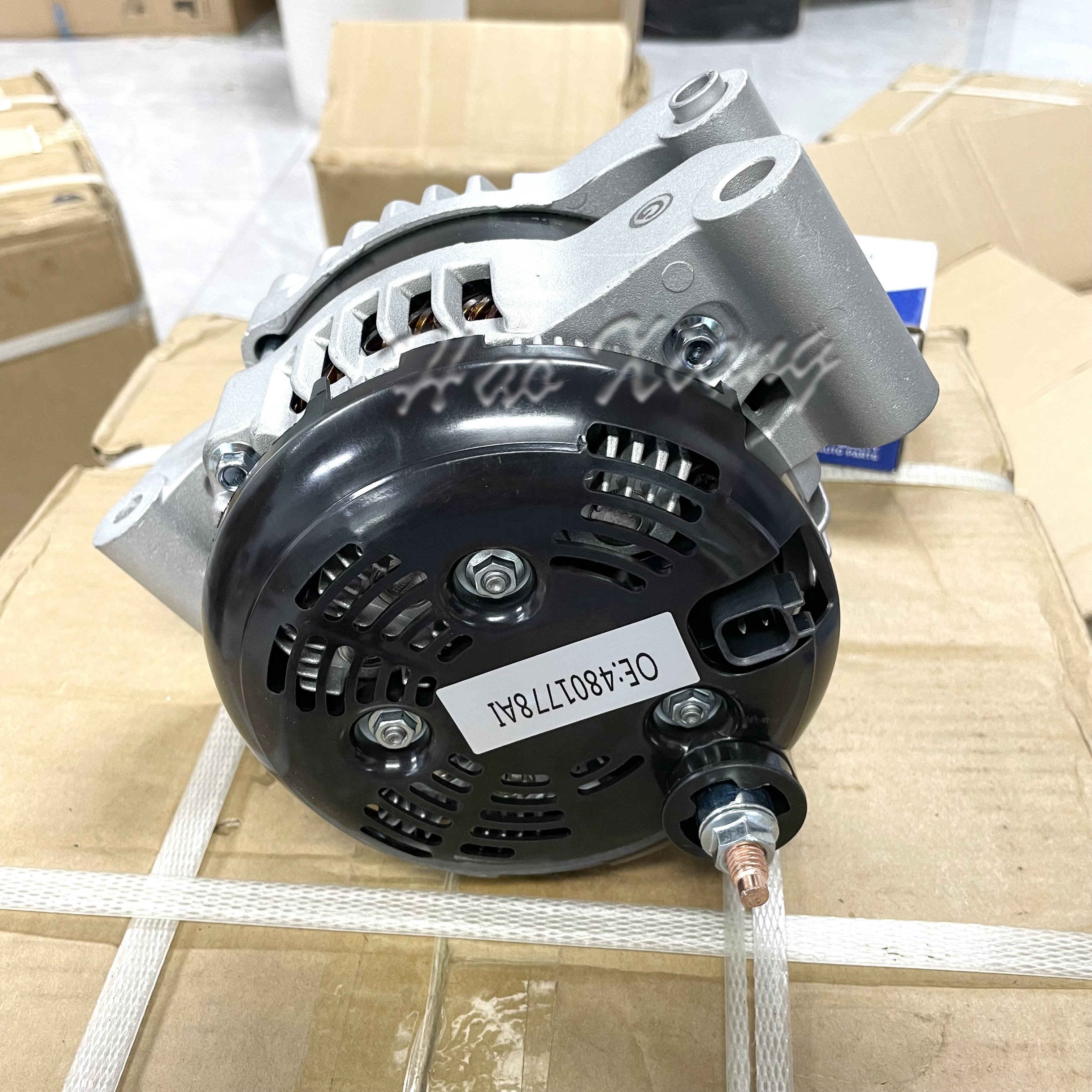Haoxiang Good Quality Car Alternator Generator 4801778AI for Chrysler 300 Dodge Charger Challenger Grand Cherokee Durango 1500