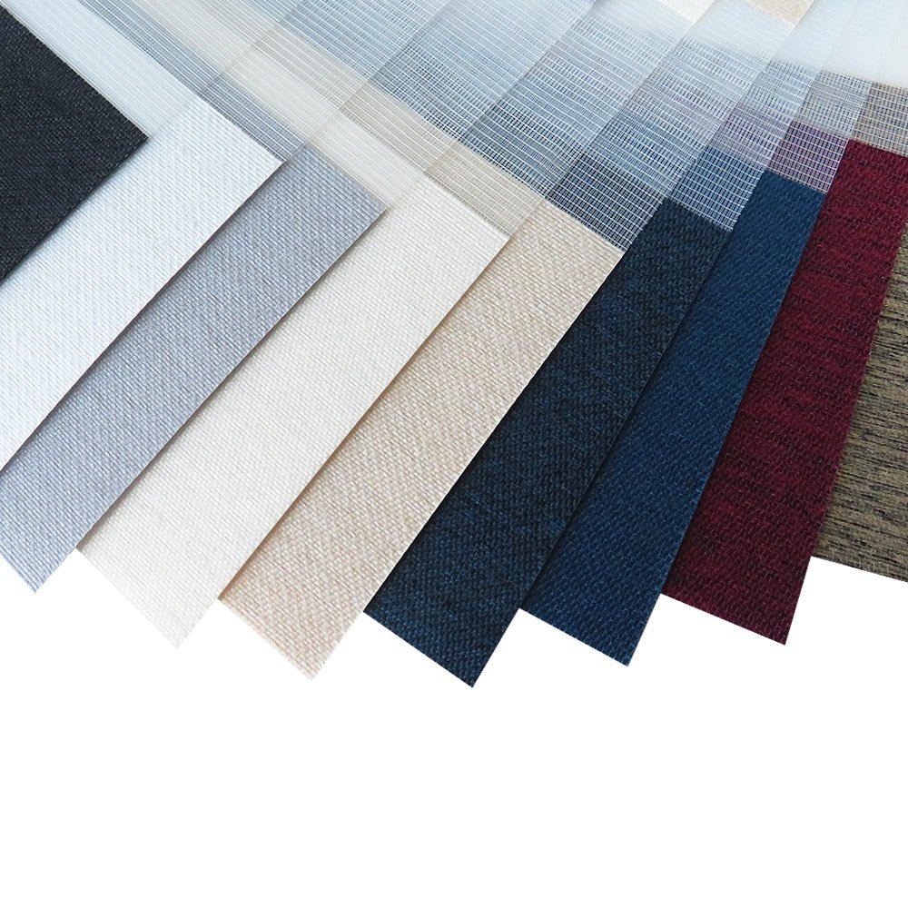 Day and Night Office Smart Wifi Shades Custom Double Electric Blackout Motorized Zebra Window Roller Blinds for Window